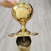 Ball top titanium golden stainless steel stanchion post 