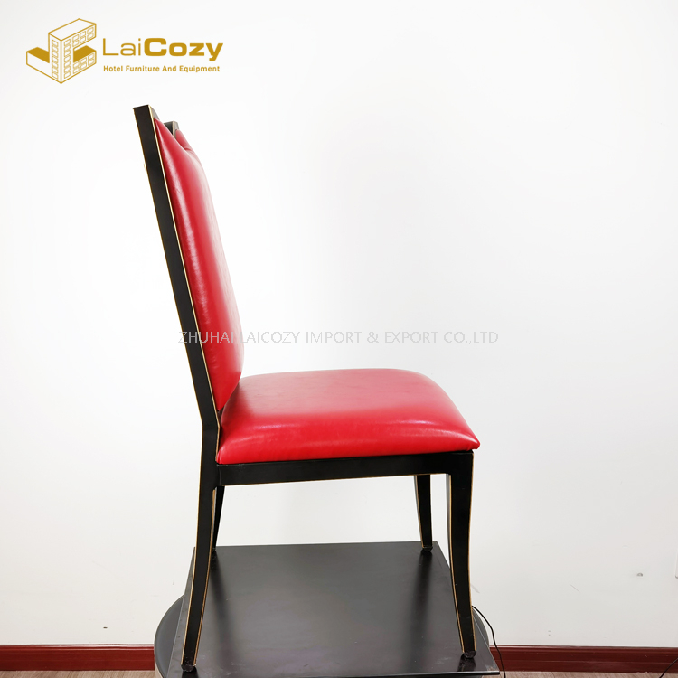 High Quality Wholesale European Popular Comfortable Steel Banquet Chair 