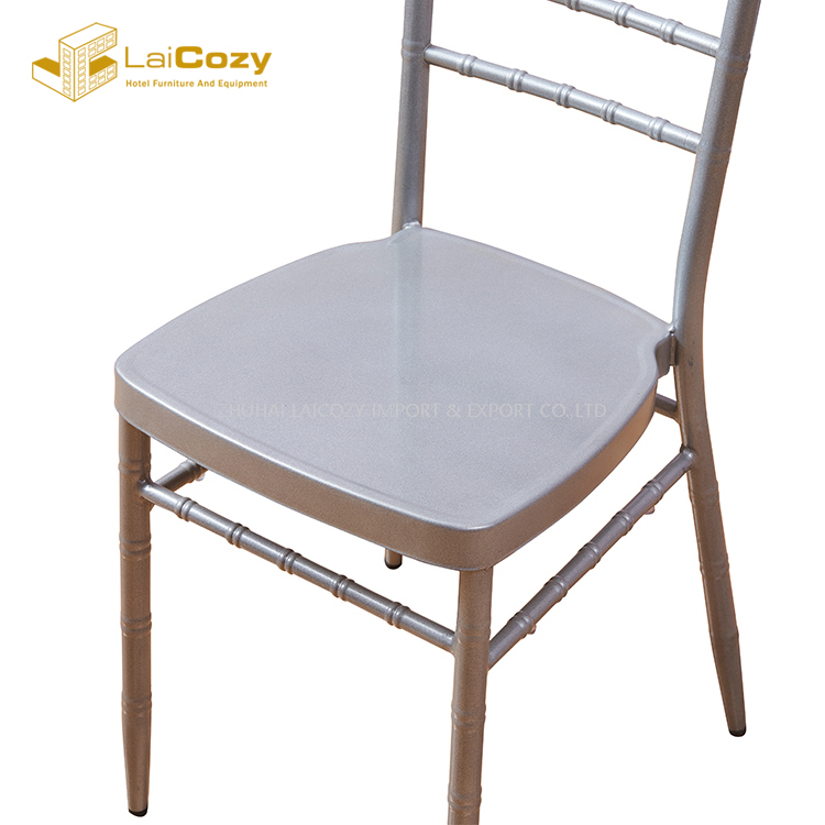 Wholesale Aluminum Stackable Tiffany Wedding Party Chiavari Chair