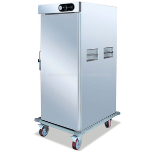Hotel FB Equipment Stainless Steel Food Beverage Warmer Cabinet Trolley