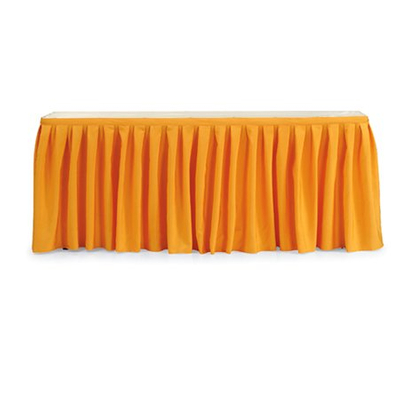 hotel restuarant skirting table cloth with diversify design options