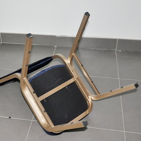 Stackable Aluminum Chair for Hotel Banquet