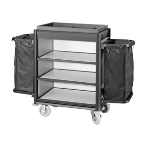 Hot Sale Alumnium Hotel Housekeeping Maid Cart