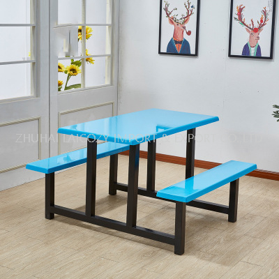 Colourful School Hotel Restaurant Staff Canteen Dining Table
