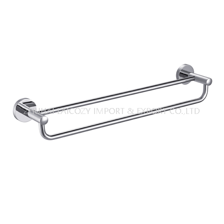 Good Quality 304 Stainless Steel Double Towel Rack for Hotel Bathroom 