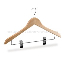Woman clothes solid wood hotel Hanger