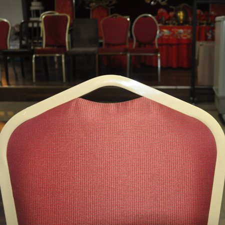 Hotel Restaurant Stackable Dinning Steel Banquet Chair