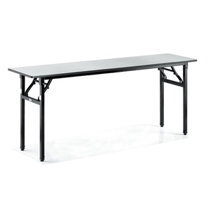 Hotel Banqueting Steel Frame Foldable Rectangular Dining Table
