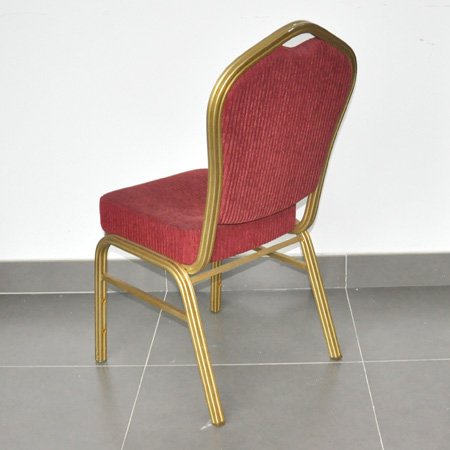 Stackable Dinning Steel Banquet Chair for Hotel Restaurant