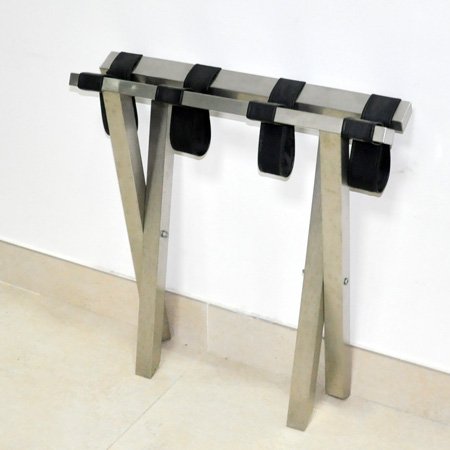  Foldable commercial Stainless Steel hotel Luggage stand