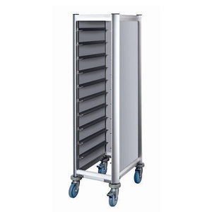 Hotel Transportation Lightweight Serving Tray Trolley
