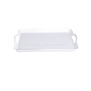 Unbreakable Colorful Stackable Fast Food Canteen Serving Tray