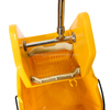 Yellow 36L Side Press Squeeze Mop Wringer Trolley