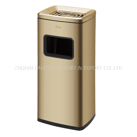 Stainless steel trash can 20L indoor dustbins barrel