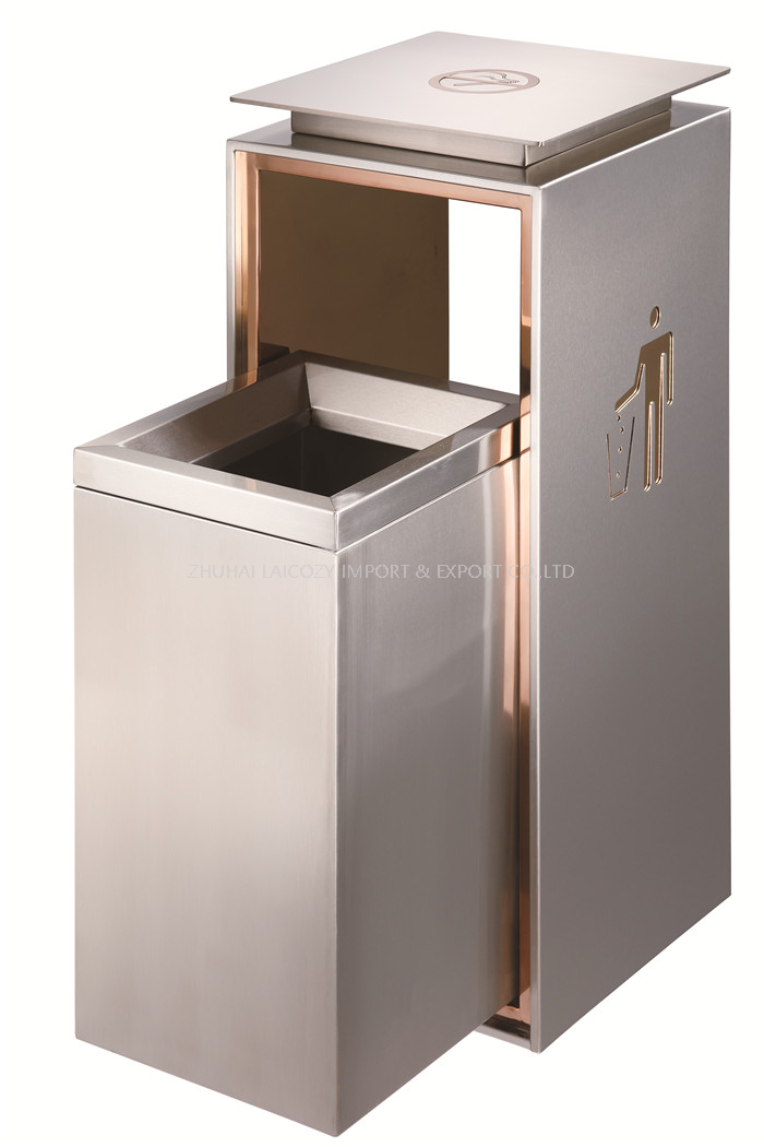  Hotel Front Office Equipment Ashtray Dustbin Standing Elevator Trash Can