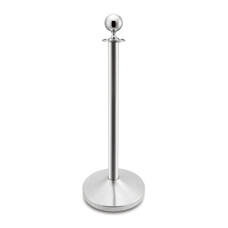  Stainless steel material stanchion post with ball top