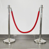Durable velour ropes with stainless steel hook for crowd control