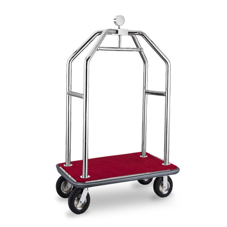 steel trolley for luggage