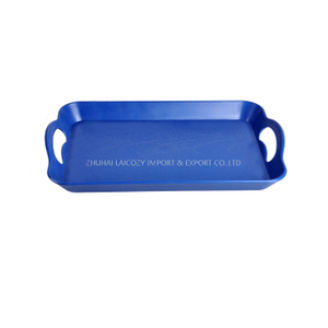 Hotel Restaurant Anti Slip Food Grade PP Serving Tray