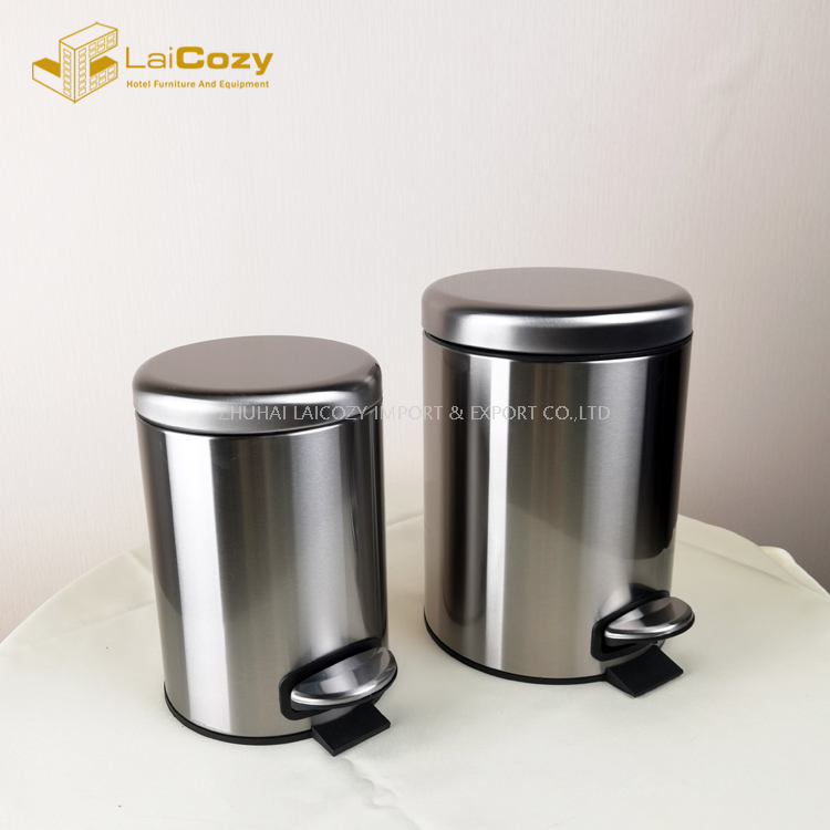 Hotel Good Quality Pedal Indoor Dustbins