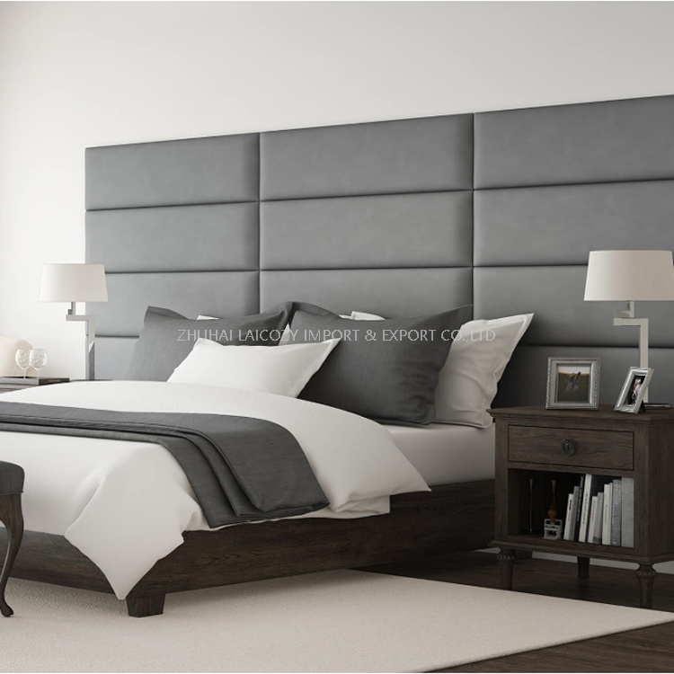 Hospitality Hotel Bedroom Furniture Set Customized Headboard Panel