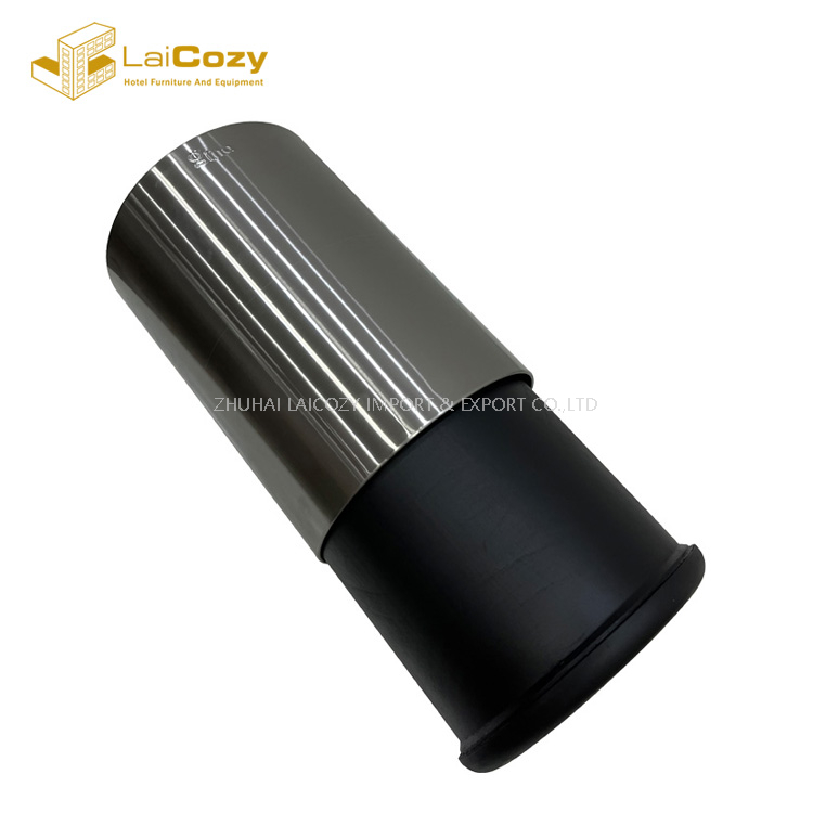 New Hotel Guestroom Stainless Steel Round Indoor Dustbins