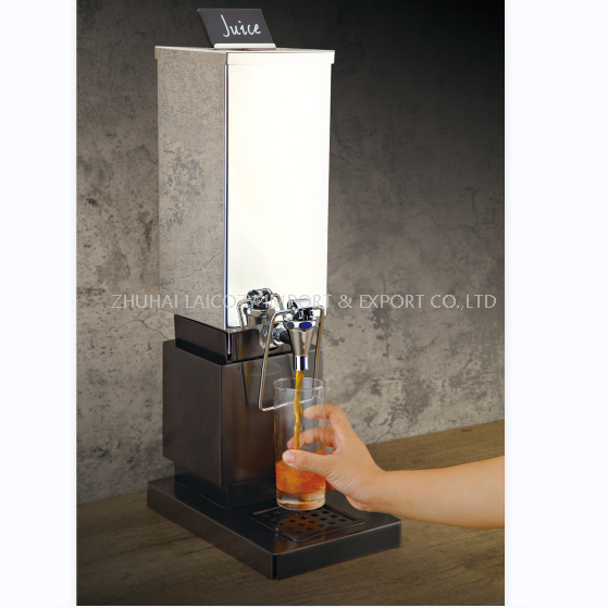 High Quality 304 Stainless Steel 6L Juice Dispenser For Hotel Restaurant Buffet
