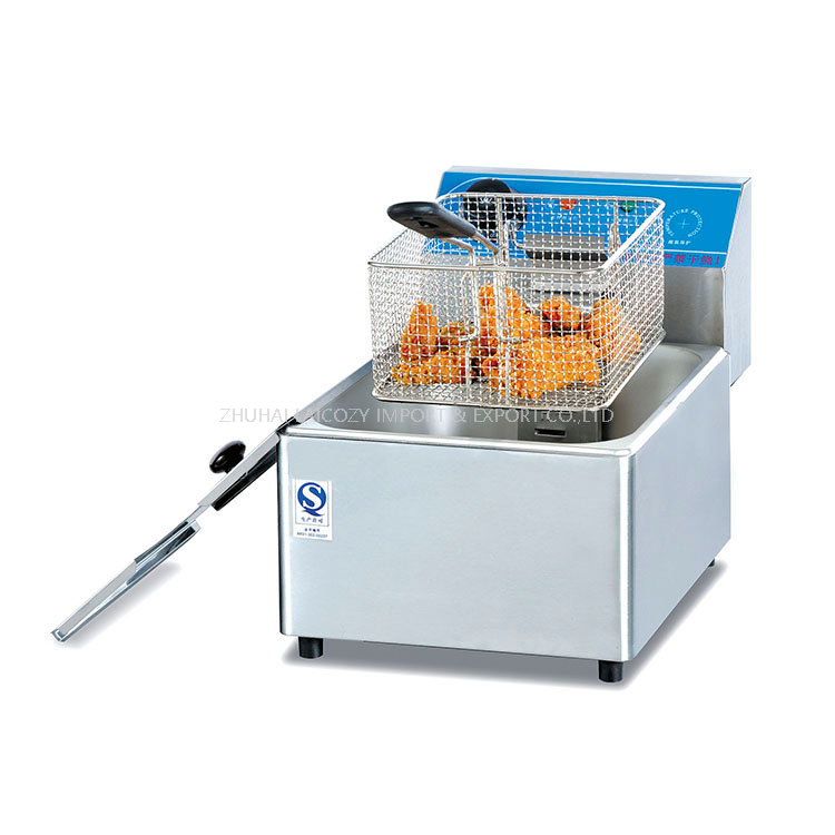 Stainless Steel Hot Sales Counter Top Electric Chips Fryer Machine