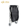 Plastic black bag Foldable Hamper Laundry Carts 