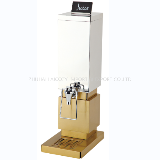 High Quality 304 Stainless Steel 6L Juice Dispenser For Hotel Restaurant Buffet