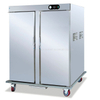 Hotel Kitchen Stainless Steel 2 Doors Mobile Electric Food Warmer Cabinet Trolle