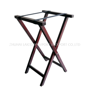 Folding Restaurant Food Service Tray Stand