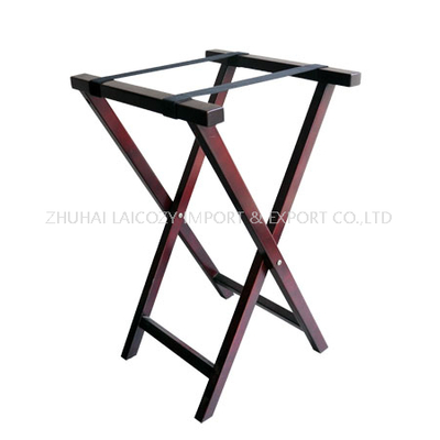 Folding Restaurant food service tray stand