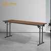 Wedding Event Metal Frame Foldable Dining Banquet Table