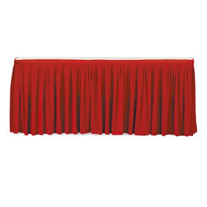 Hotel banquet table skirting good quality table cloth