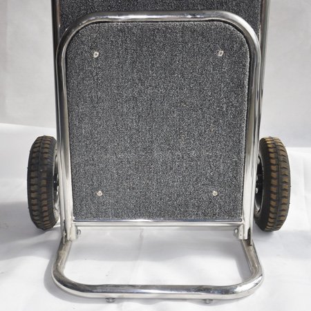Stainless Steel Folding Hotel Simple Suitcase Hand Truck 