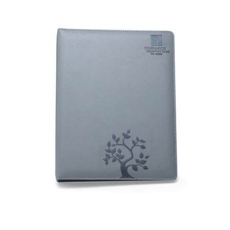 Customized Hotel Supplies Grey Color Leather Set